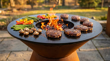 Grill Smoker Griddle Combo Benefits (USA Steel) | Arteflame