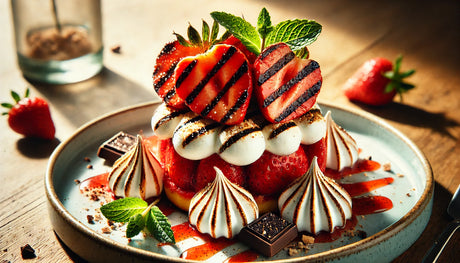 grilled-eton-mess-caramelized-strawberries