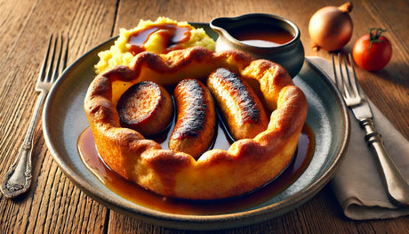 grilled-toad-in-the-hole-onion-gravy