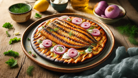 grilled Surströmming