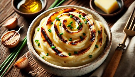 Grilled Garlic Whipped Potatoes on the Arteflame Grill - Smoky and Creamy