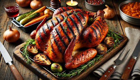 ultimate Thanksgiving Turkey from @zimmysnook, featuring a dry-brined turkey with crispy skin and juicy meat