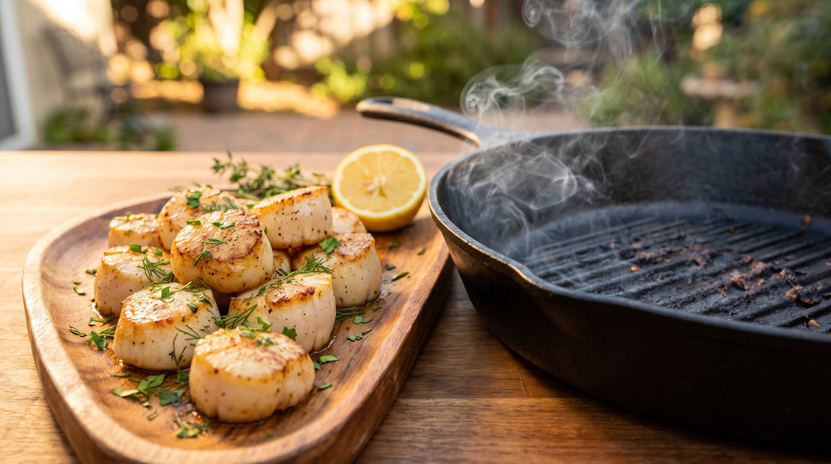 How to Cook Scallops on a Grill (Perfect Sear Every Time)