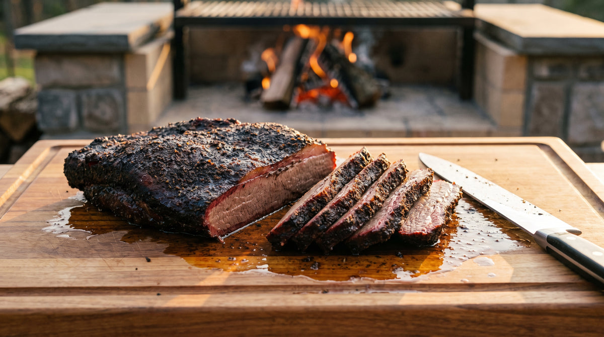 How to Grill Brisket on a Wood-Fired Grill