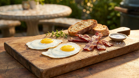 How to Grill Eggs on a Griddle