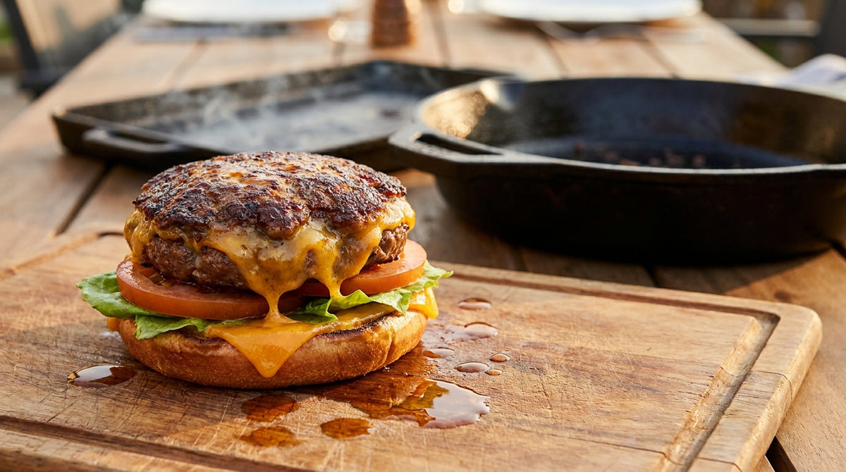 Grill Juicy Hamburgers (Restaurant-Style) | Arteflame