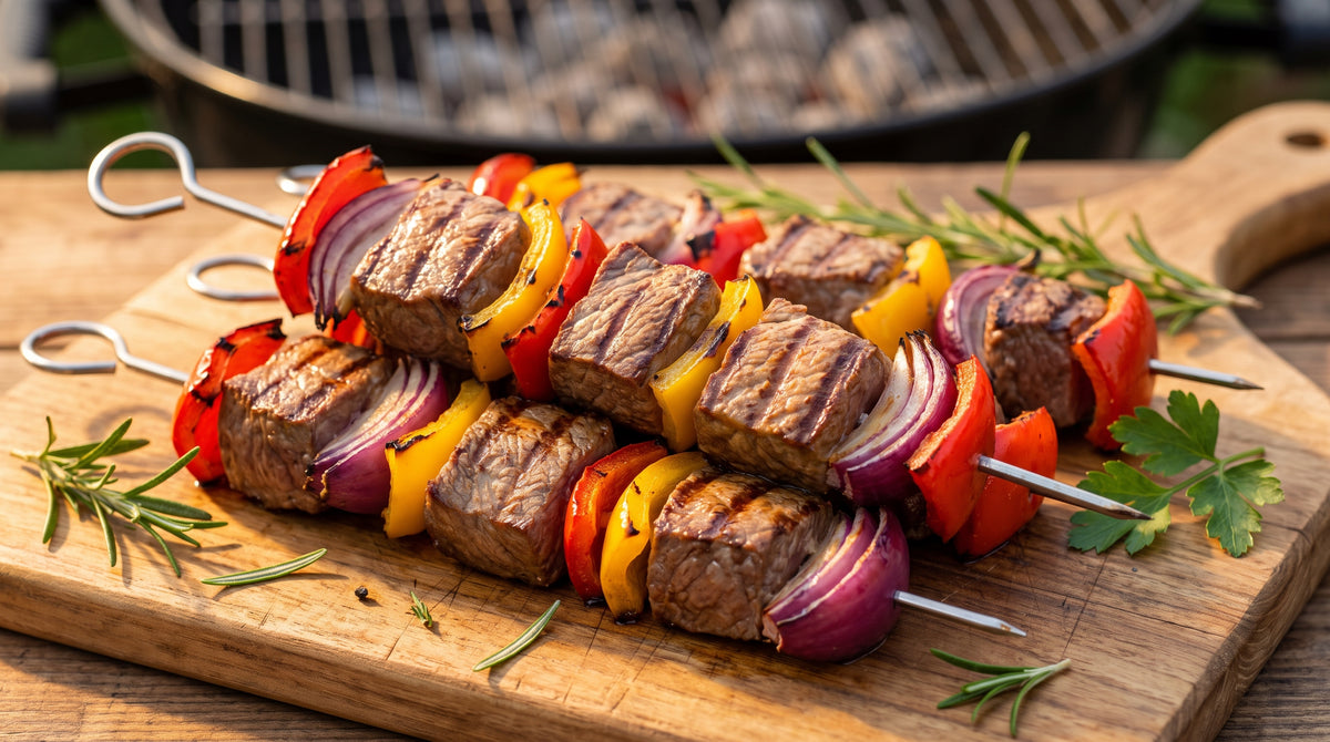 How to Grill Kebabs and Skewers Evenly