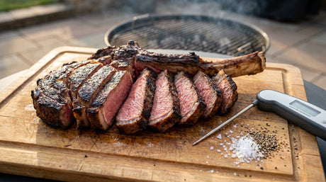 How to Reverse Sear a Thick Steak on the Grill