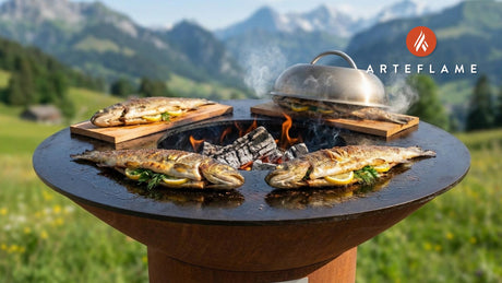Smoked Swiss Alpine Trout on the Arteflame Grill