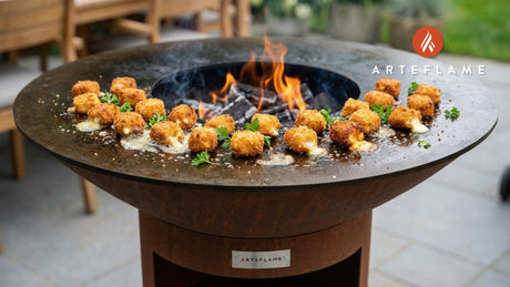 Crispy North Dakota Style Grilled Cheese Curds on the Arteflame