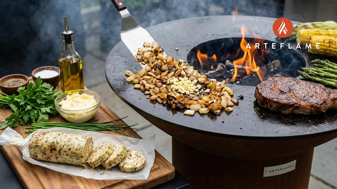 Smoky German Charred Onion & Herb Butter Recipe