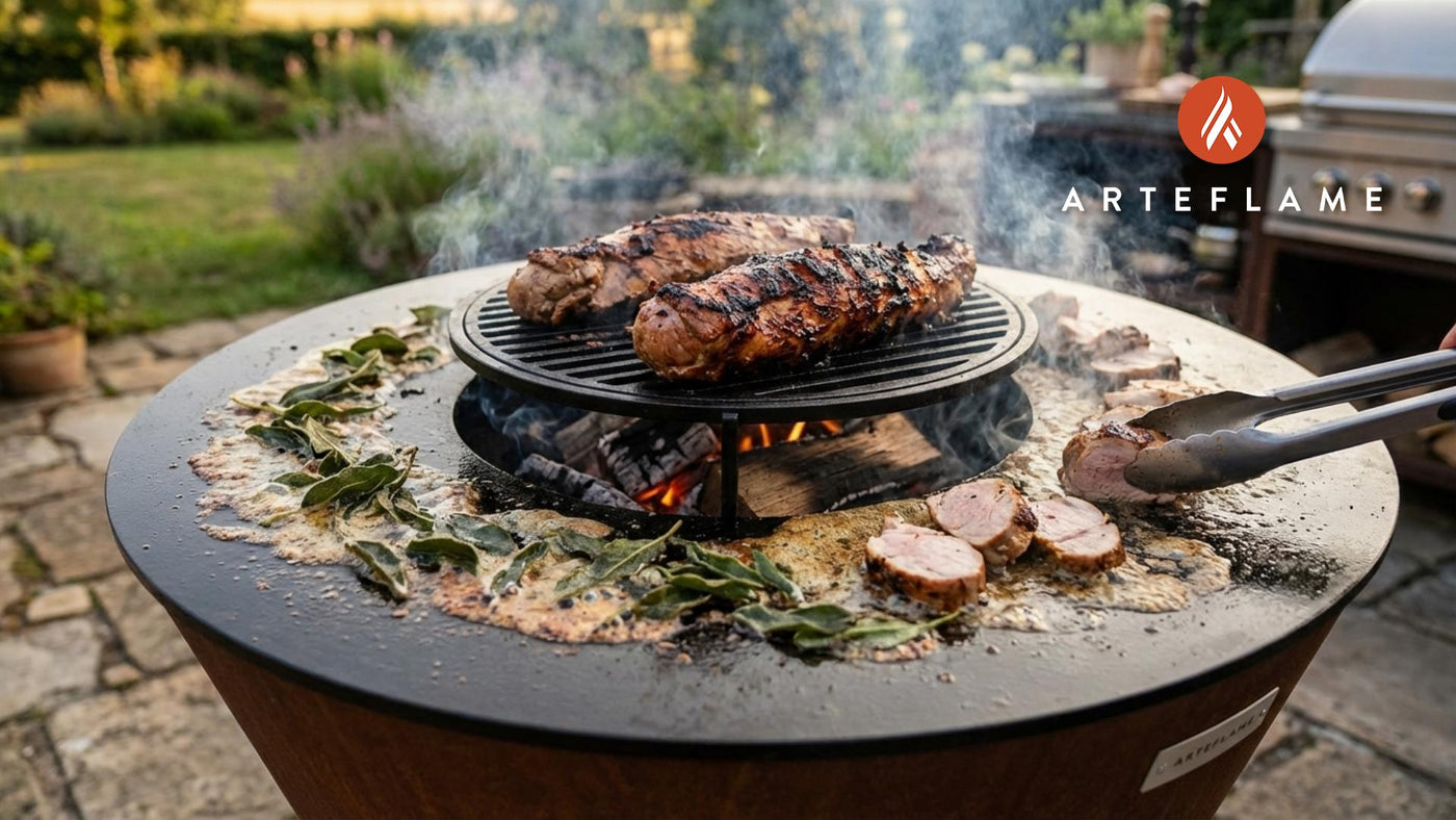 Belgian Charred Pork Tenderloin with Sage Butter Recipe