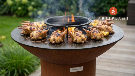 Authentic Greek Grilled Quail Recipe for the Arteflame Grill