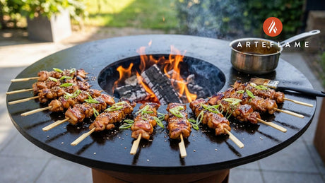 Authentic Japanese Teriyaki Chicken Skewers for the Arteflame Grill
