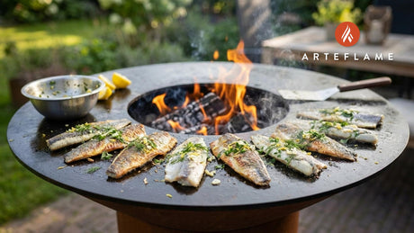 Smoky Polish Grilled Herring Fillets: A Rustic Seafood Classic