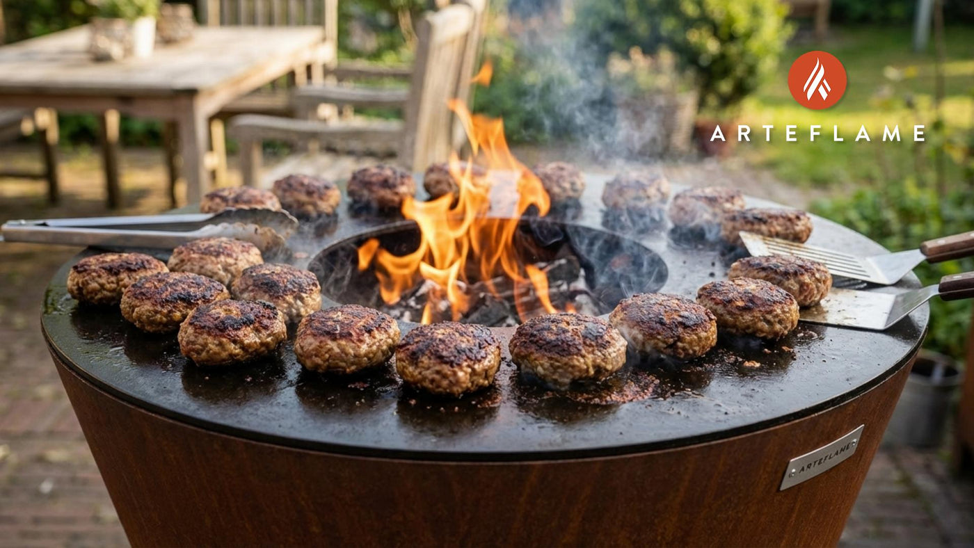 Authentic Grilled German Meatballs with Zesty Mustard Dip