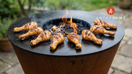 Grilled Chicken Drumsticks on the Arteflame Grill