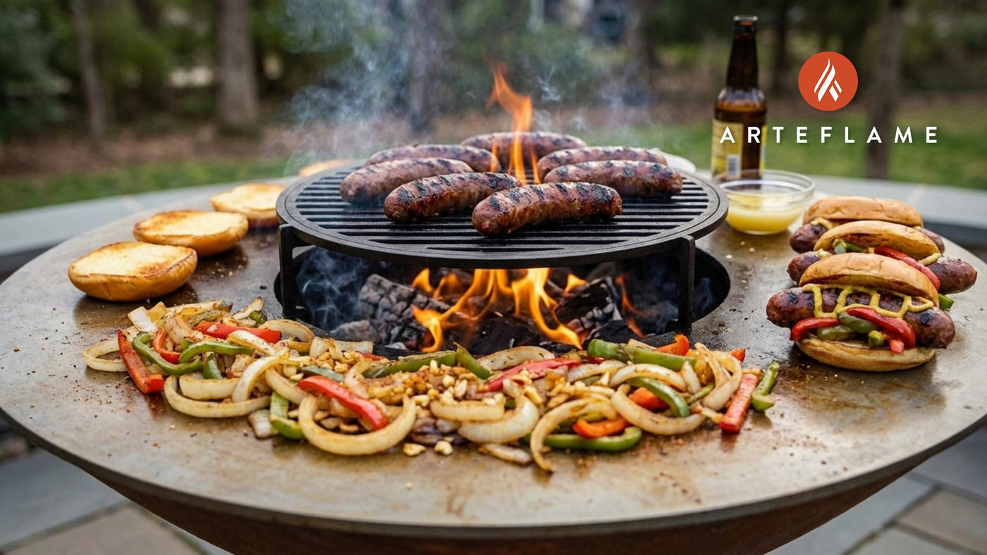 Smoked & Seared: Maryland Eastern Shore Duck Sausage on the Arteflame