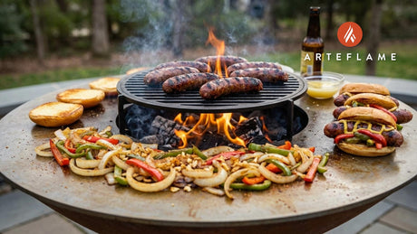 Smoked & Seared: Maryland Eastern Shore Duck Sausage on the Arteflame