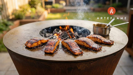 Rhode Island Style Maple Coffee Salmon on the Arteflame Grill