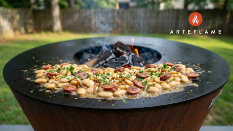 South Carolina Style Grilled Butter Beans & Sausage Recipe