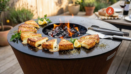 Authentic Grilled Greek Kefalograviera Cheese Recipe (Saganaki Style)