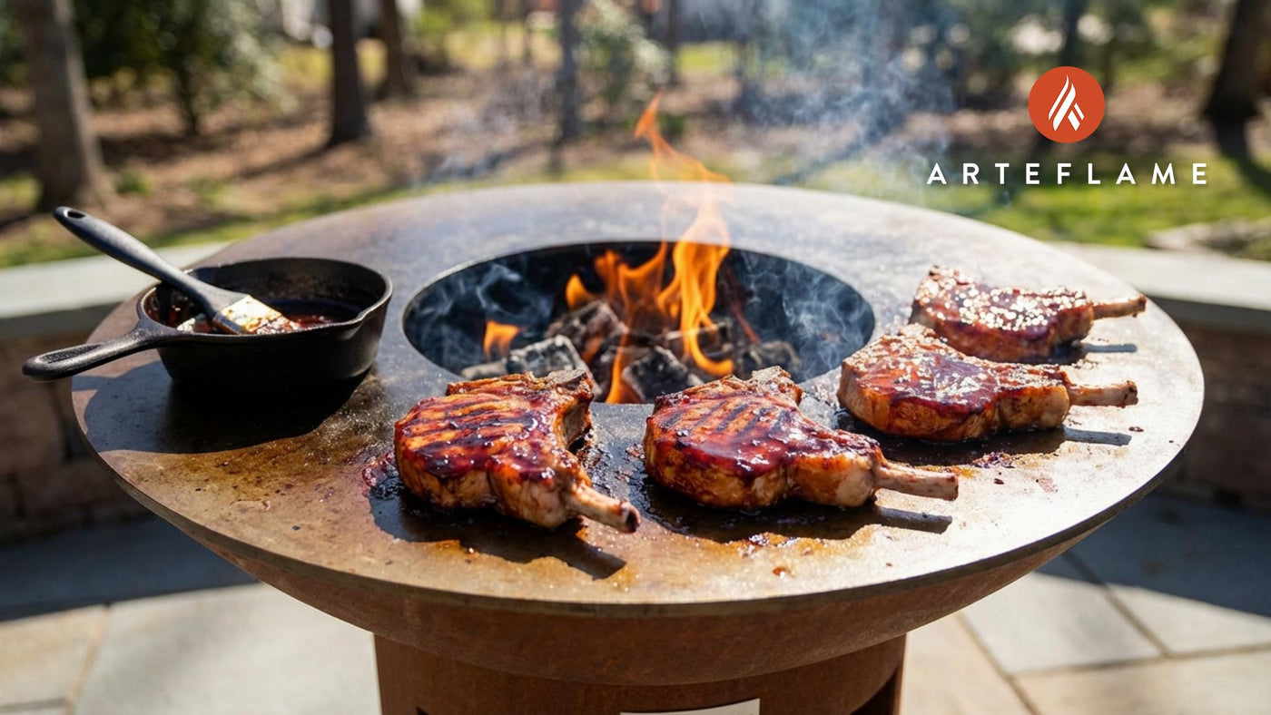 North Carolina Cheerwine Glazed Pork Chops Recipe