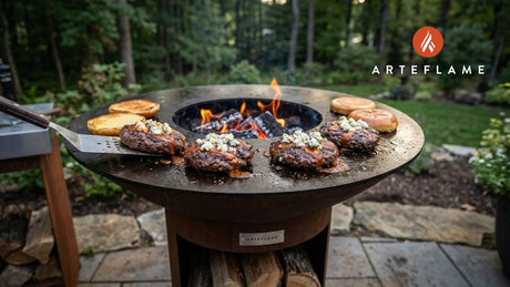 Fire-Kissed Minnesota Grilled Buffalo Elk Burgers