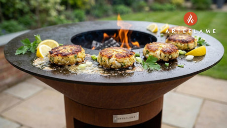 Crispy Grilled Irish Crab Cakes Recipe | Arteflame Grill Edition