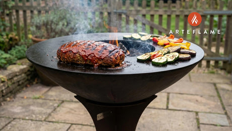 Grilled Italian-Style Meatloaf on the Arteflame Grill