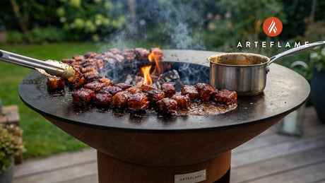 Tennessee Char-Grilled Pork Belly Bites with Whiskey Glaze