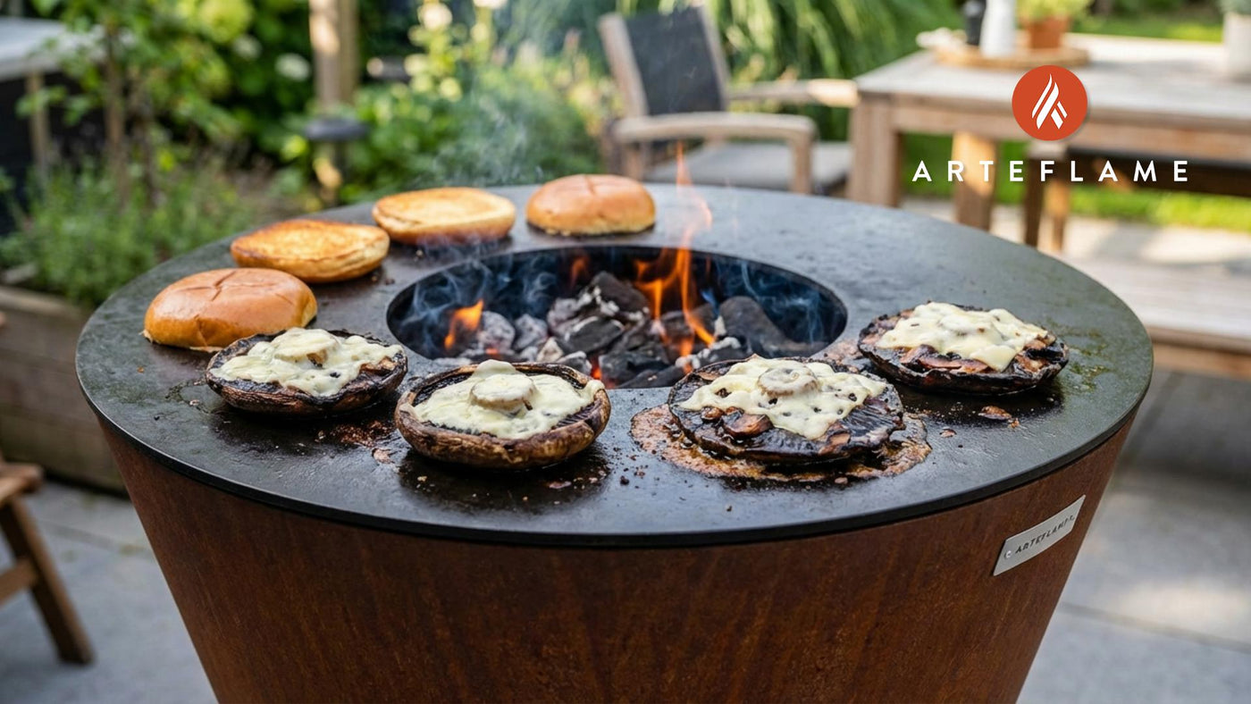 Grilled Balsamic Maple Portobello Burgers: A Vermont-Inspired Feast