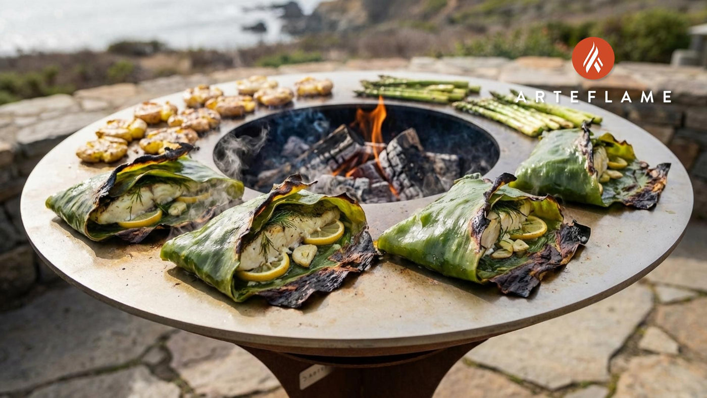 Smoked & Seared: Grilled Alaska Kelp-Wrapped Halibut Recipe