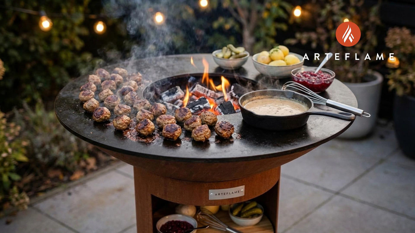 Grilled Swedish Köttbullar Recipe for Perfect Smoky Meatballs