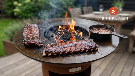 Smoked & Seared: Rhode Island Coffee Syrup BBQ Ribs on the Arteflame