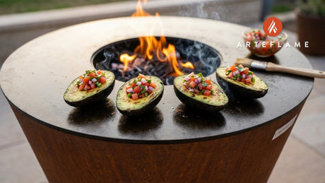 Wood-Fired Florida Avocados with Zesty Tomato Salsa