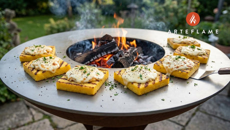 Smoky Austrian Grilled Polenta with Melting Alpine Cheese