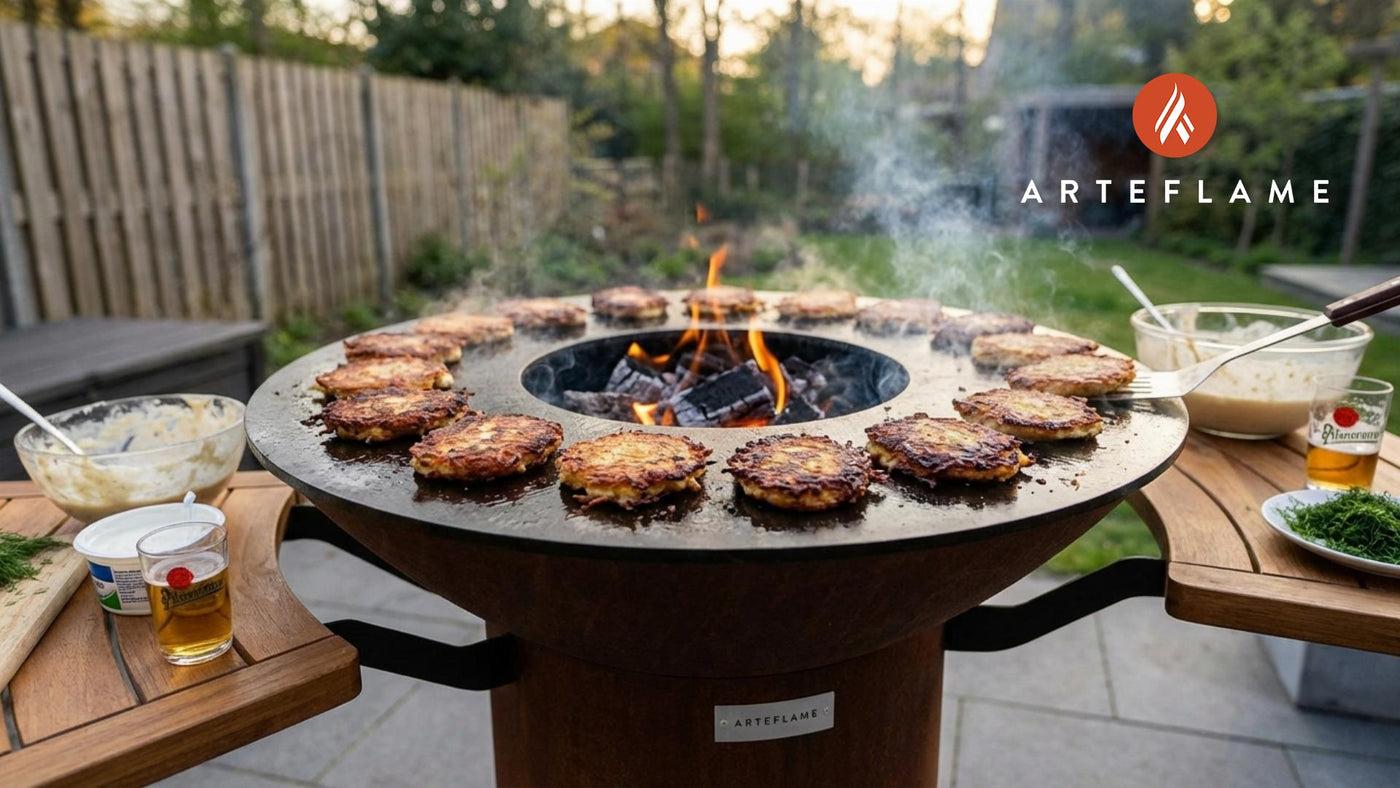Authentic Grilled Polish Sauerkraut & Mushroom Fritters (Fuczki)
