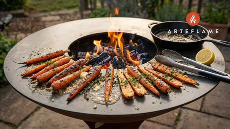 Smoky Sweet French Honey Glazed Grilled Carrots Recipe