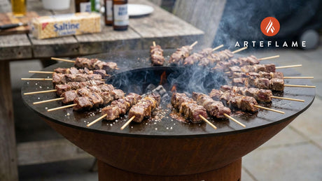 Authentic South Dakota Chislic: Grilled to Perfection on the Arteflame