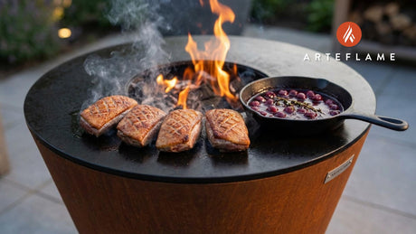 Kansas Smoked Duck Breast with Savory Cherry Glaze