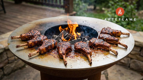 Authentic New Mexico Red Chile Grilled Lamb Chops