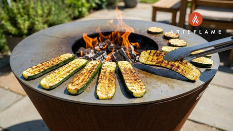 Smoky & Charred: Farm-Fresh Iowa Zucchini on the Arteflame Grill