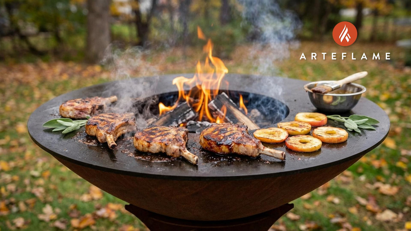Smoky Wyoming Apple Cider Pork Chops: An Arteflame Grill Masterpiece