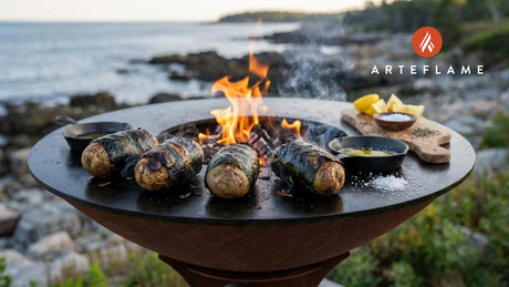 Smoky Maine Grilled Seaweed-Wrapped Potatoes Recipe