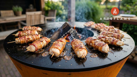 Maple Bacon Wrapped Chicken Skewers: A Massachusetts BBQ Classic