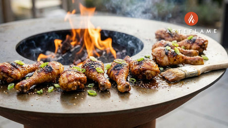 Sweet & Spicy Maple Grilled Chicken Drumsticks Recipe