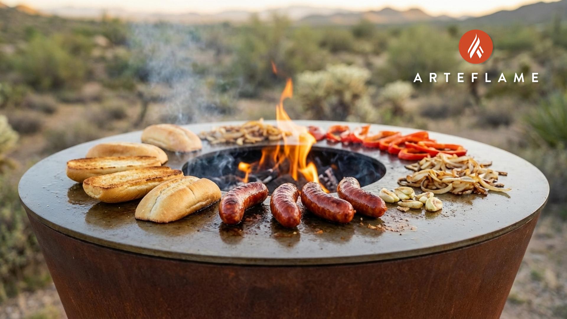 Grilled Basque Chorizo (Nevada Style) | Arteflame