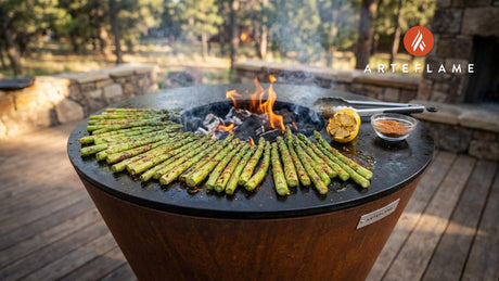 Smoky Nevada Mesquite Grilled Asparagus Recipe