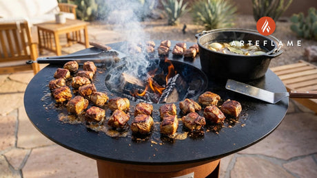 Authentic New Mexico Grilled Navajo Mutton Recipe on the Arteflame